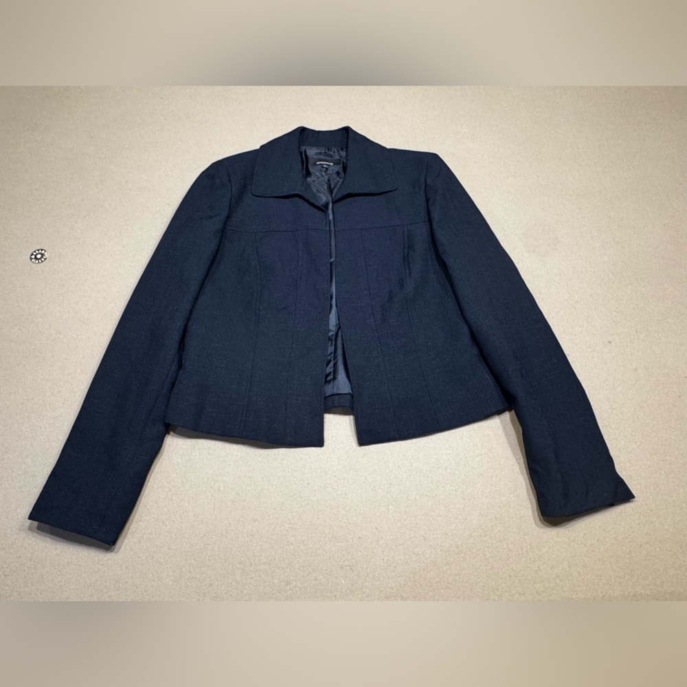 Jones Wear Navy Classic Blazer